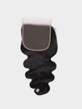 Load image into Gallery viewer, 4*4” Chic wavy body wave transparent closure