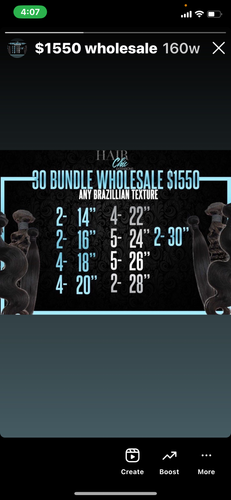 $1550 30 bundle wholesale package