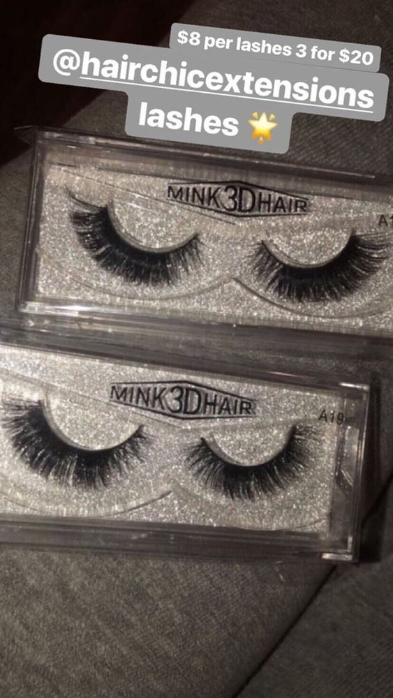 3D Mink Chic lashes